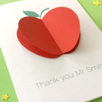 Male Teacher Thank You Apple Card, 6 of 8