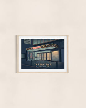 The Mayfair Ballroom Newcastle Travel Poster Art Print, 2 of 8