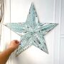 Large Blue Wall Decoration Star, thumbnail 1 of 6