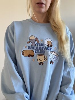 The Breakfast Club Embroidered Sweatshirt, 3 of 7