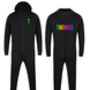 Personalised Family Neon Onesies In Black, thumbnail 5 of 6