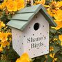 Personalised Spotty Birdhouse, thumbnail 3 of 3