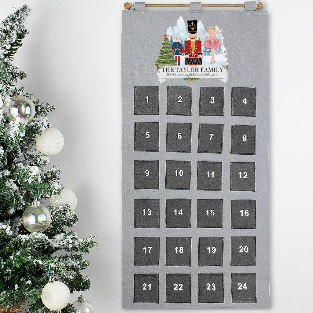 Personalised Nutcracker Magical Advent Calendar By Sassy Bloom As seen