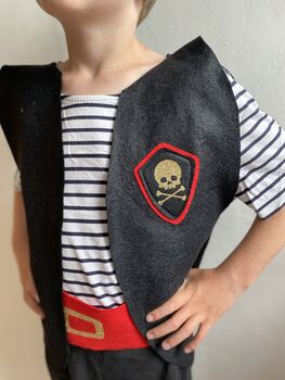 Custom Pirate Costume Choose Outfit Colour, 2 of 10