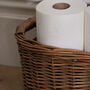 Wicker Bathroom Loo Roll Storage Basket, thumbnail 5 of 5