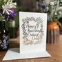 Personalised Papercut Anniversary Card, thumbnail 11 of 11