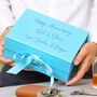 Personalised A5 Turquoise Gift Box, thumbnail 4 of 7