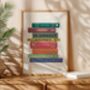 Leeds Book Stack Art Print, thumbnail 4 of 6