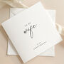 Luxury Anniversay Card For Wife With Wax Seal, thumbnail 6 of 9