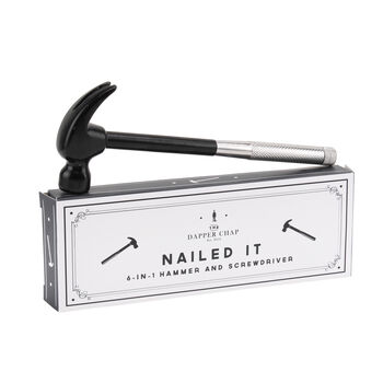 Dapper Chap Nail It Six In One Hammer And Screwdriver, 2 of 3