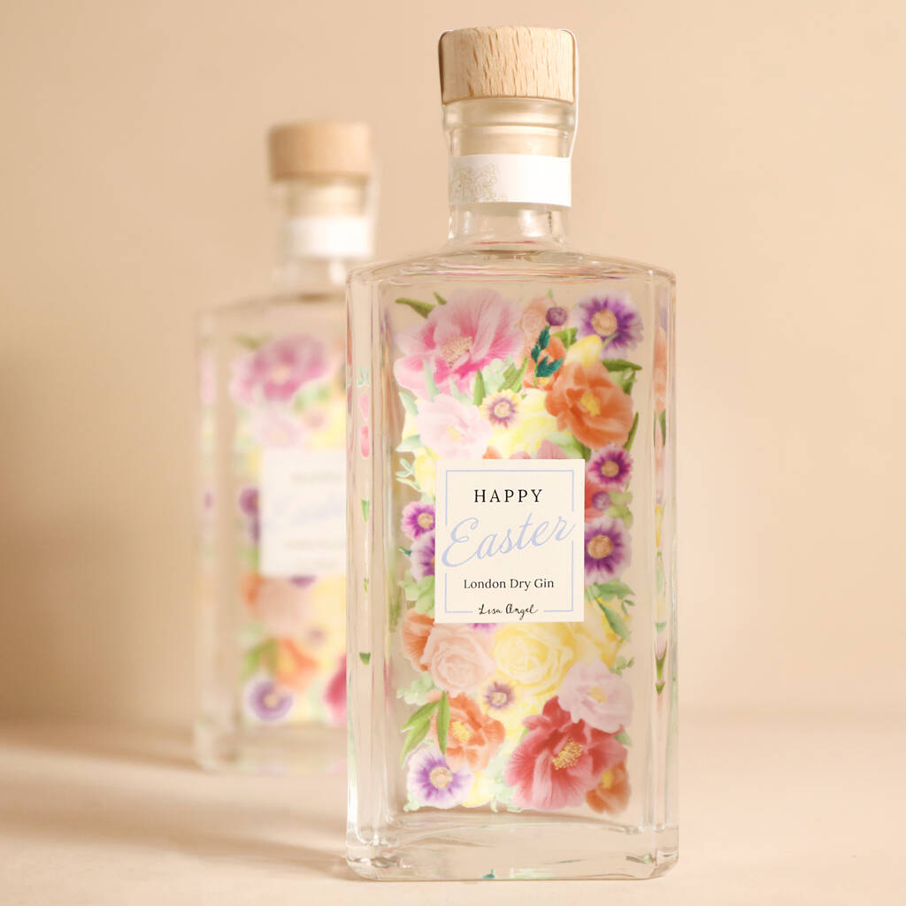20cl Floral Happy Easter London Dry Gin, 1 of 5