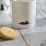 Cat Mugs, Set Of Four Fine Bone China, thumbnail 4 of 10
