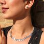 Organic Nugget Sterling Silver Bracelet, thumbnail 6 of 12