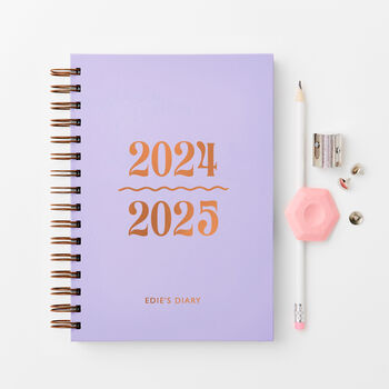 Personalised Fresh 2024/25 Academic Diary, 10 of 12