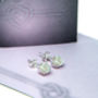Bridesmaids Knot Sterling Silver Earrings, thumbnail 1 of 4
