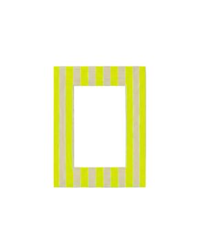 Upcycled Hand Painted Stripe Eco Wooden Photo Frame, 10 of 12