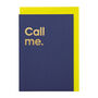 'Call Me' Streamable Song Card, thumbnail 1 of 2