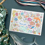 Kids Under The Sea Themed Colouring Postcards, thumbnail 1 of 3