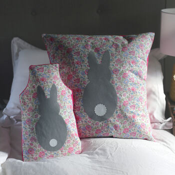Rabbit Liberty Hot Water Bottle Cover, 5 of 5