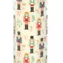Nutcracker Print Festive Spice Tube Candle, thumbnail 2 of 2