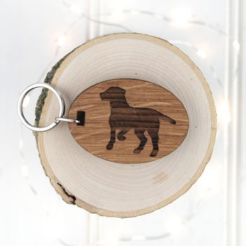 Personalised Stag, Pheasant, Hare And Dog Keyrings, 5 of 6
