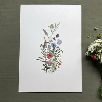 Make A Meadow Wildflower Art Print, 2 of 3