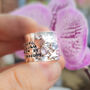 Personalised Birthstone Spinner Ring, thumbnail 11 of 12