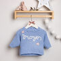 Personalised Baby Jumper Easy Knitting Kit, thumbnail 1 of 10