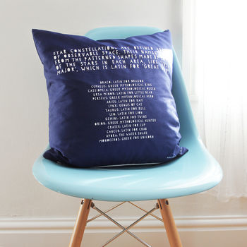 Star Constellations And Cloud Types Cushion Covers, 4 of 9