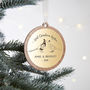 First Christmas Together Tree Bauble, thumbnail 1 of 4