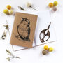 A6 Singing Bird Note Book Wood Warbler, thumbnail 1 of 4