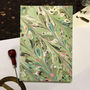 Personalised Hand Marbled Feather Journal, thumbnail 3 of 6