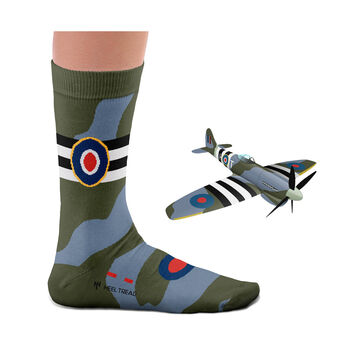 Wwii British Icons Pack Of Gift Socks, 7 of 11