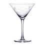 A Pair Of Crystal Martini Glasses With Fern Design, thumbnail 2 of 2
