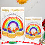 Rainbow Grandchildren Christmas Card, thumbnail 1 of 12