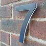 3D Anthracite Grey House Numbers, thumbnail 8 of 11