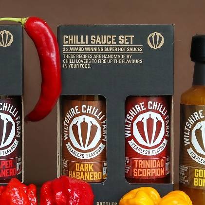 gift set by the wiltshire chilli farm