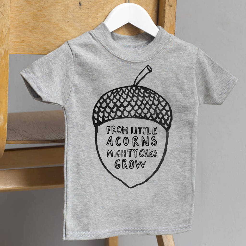 acorn t shirt by karin Åkesson design | notonthehighstreet.com