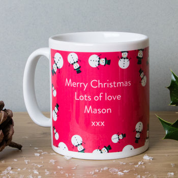 Personalised Christmas Mugs 2017 Designs, 2 of 8