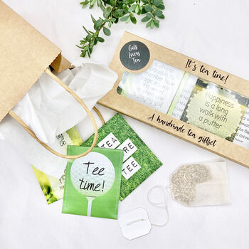 Golfer Gifts: Tea Giftset For Golf Lovers, 6 of 10