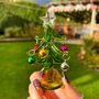 Handmade Glass Tree With Baubles, thumbnail 2 of 5