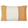 Festivity Wool Cushion Yellow Rectangle, thumbnail 2 of 6