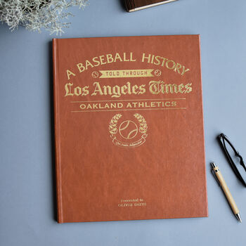 Oakland Athletics Personalised Gift Newspaper Book, 7 of 11