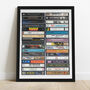 32nd Birthday 1994 Music Print Personalised Gift, thumbnail 4 of 9