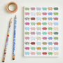 Colourful Sheep Pattern Notebook In A6 And A5 Size, thumbnail 6 of 8