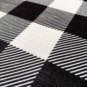 Gingham Cushion Cover With Black And White Colours, 6 of 7