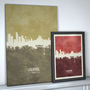 Liverpool Skyline Print And Box Canvas, thumbnail 7 of 7