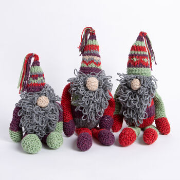 Christmas Elves Knitting Kit, 4 of 6