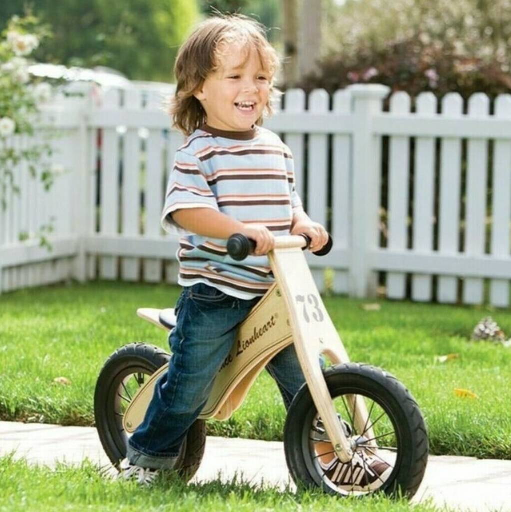 Wooden Balance Bike 2yrs+ By Alice Frederick | notonthehighstreet.com