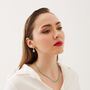 Handmade Rope Braided Sterling Silver Beaded Necklace, thumbnail 7 of 12